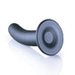 Shots Toys | OUCH! Smooth G-Spot Dildo - 6" / 14.5 cm - Gun Metal