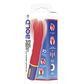 Excellent Power | Bold Around 7" Vibrator With Varicolored Control (Red)