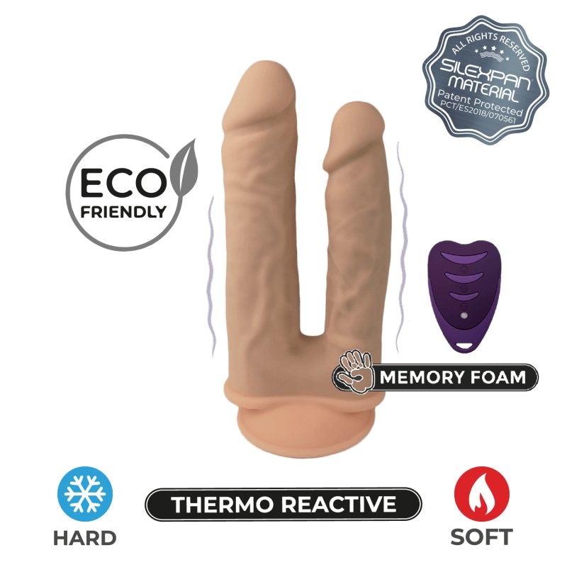 Adrien Lastic Silexd Double Penetration with Vibration 8" + 7" Dildo Dong
