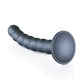 Shots Toys | OUCH! Beaded G-Spot Dildo - 6.5" / 16.5 cm - Gun Metal