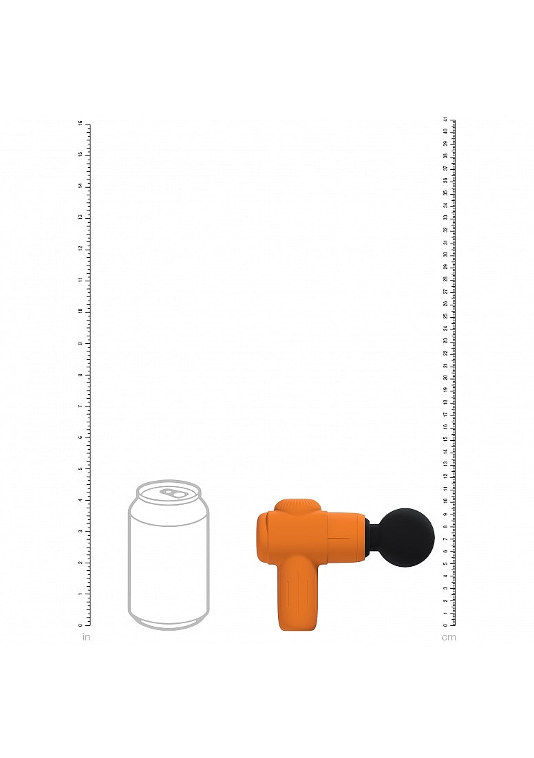Shots Toys | LOVELINE MicroBoost Massager - Mini Massage Gun - Orange