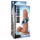 Curve Toys | Big Shot 8" Vibrating Wireless Rechargeable Silicone Dildo w/Balls