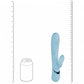 Shots Toys | VIVE Fronda Triple Motor G-Spot Vibrating Tapping Leaf Clit Stimulator Blue