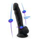 Adrien Lastic Silexd 9" Model 1 Realistic Silicone Dildo - Black