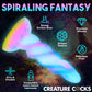 Creature Cocks Moon Rider Glow-in-the-Dark Unicorn Dildo