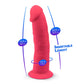 Adrien Lastic Silexd 6" Model 2 Realistic Silicone Dildo - Pink