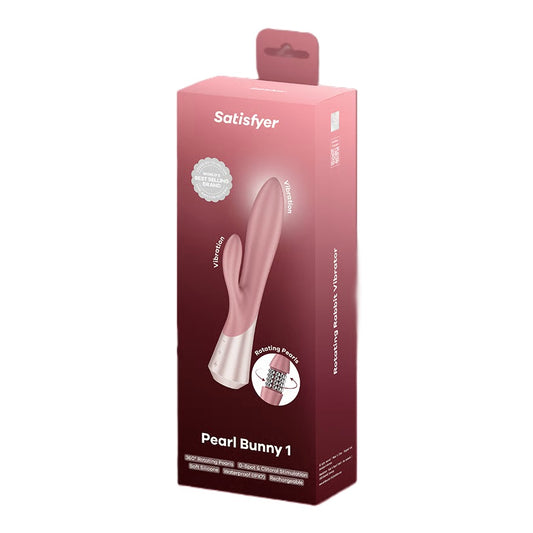 Satisfyer Pearl Bunny 1 - Rotating Pearls Rabbit Vibrator Teracotta