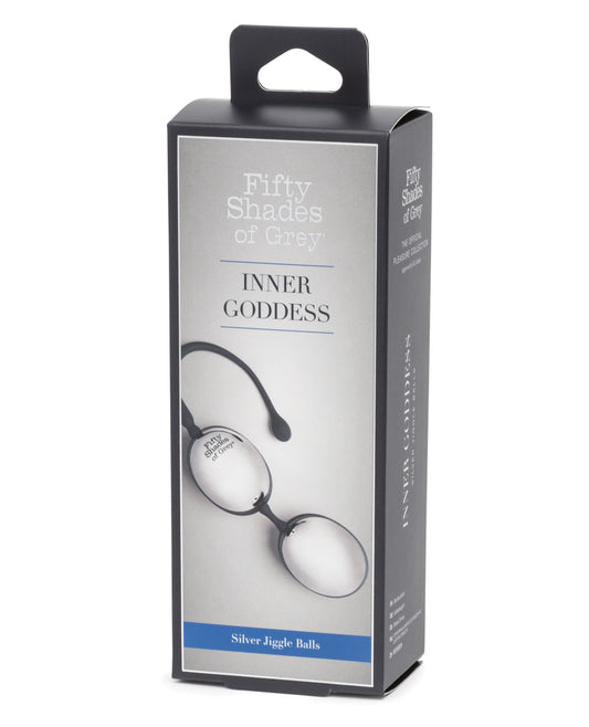 Fifty Shades of Grey Inner Goddess Silver Jiggle Balls 67g Silver