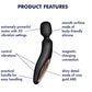 Satisfyer Wand-erland Masssage Wand Vibrator Black