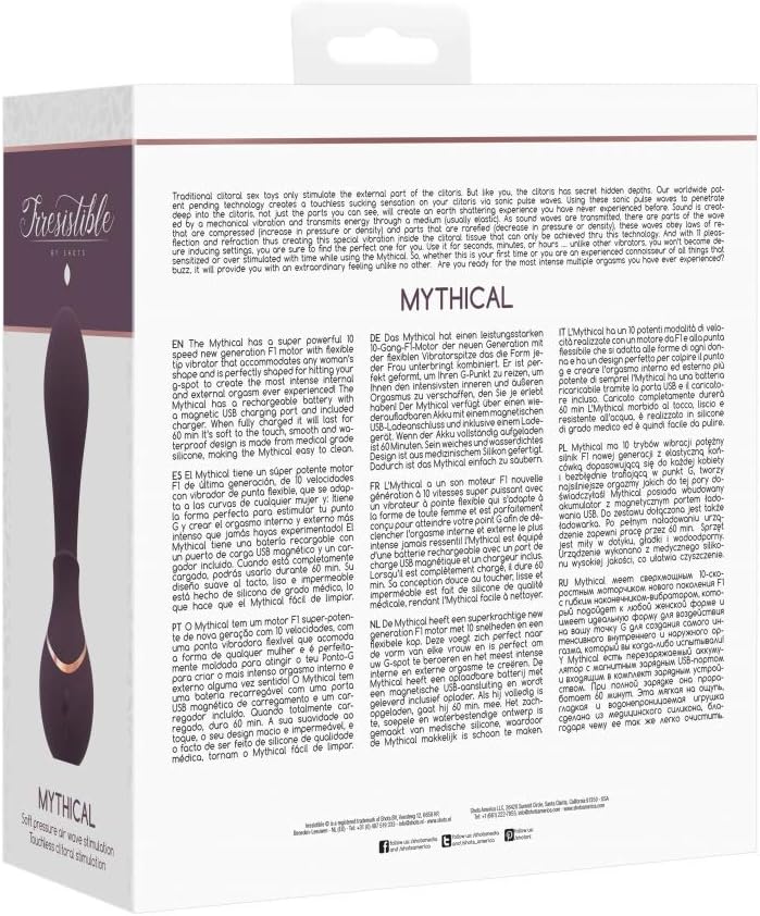 Irresistible Mythical Clitoral G-Spot Vibrator Purple