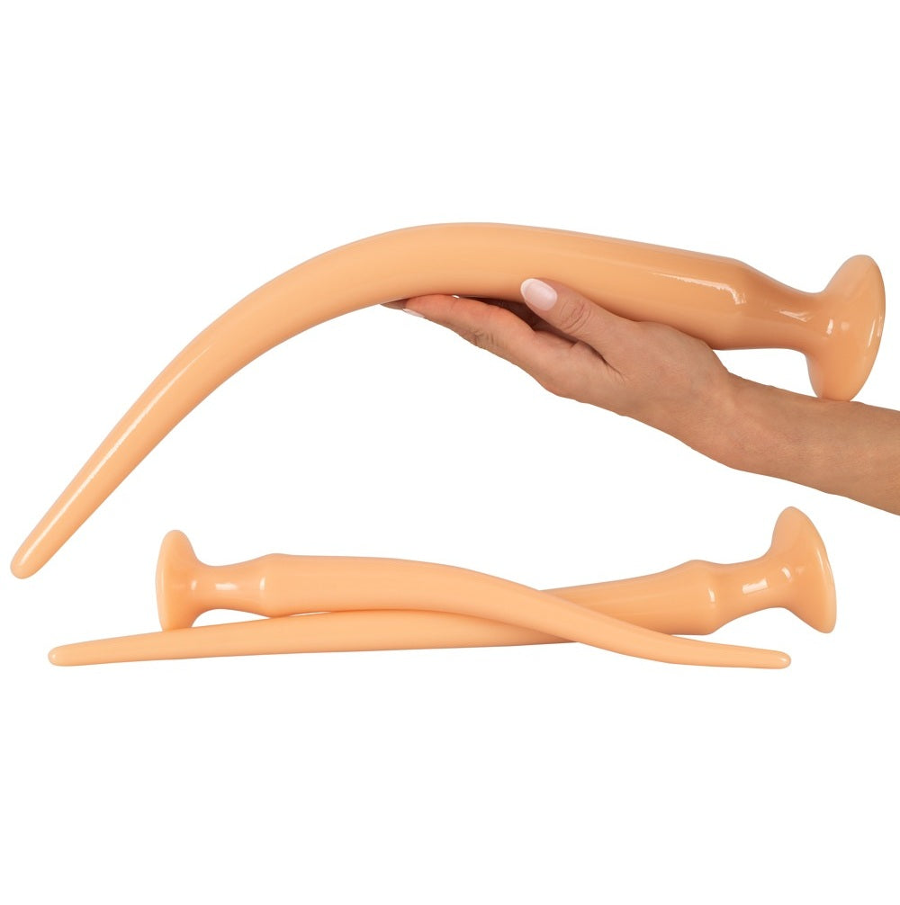 Orion | You2Toys Super Long Flexible Butt Plug Set Flesh