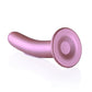 Shots Toys | OUCH! Smooth G-Spot Dildo - 7" / 17 cm - Rose Gold