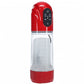 Shots Toys | PUMPED TechnoThrust Auto Masturbator Pump Metallic Red