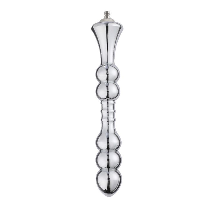 Hismith 8.2" Smooth Aluminium Beaded Anal Dildo (KlicLok)