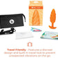 COTR | B-Vibe Swirl Textured Vibrating Plug - Orange