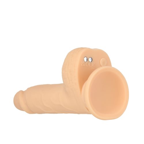 Naked Addiction 6.5" Thrusting Dong - Flesh