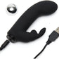 Fifty Shades of Grey Greedy Girl Rechargeable Mini Rabbit Vibrator Black