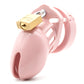 CB-X CB-6000S Chastity 2.5" Cock Cage Kit - Pink