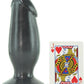 Doc Johnson American Bombshell Fat Man 7" Anal Plug Gun Metal