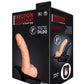 Excellent Power Erection Assistant Hollow Strap On 8" Flesh