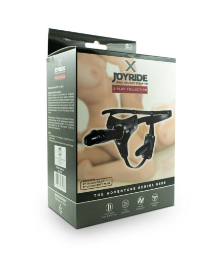 Excellent Power | X Joyride 6" & 5" Dual Delight Strap-on