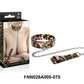 Excellent Power Leopard Frenzy PU Collar and Leash