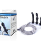 Excellent Power Hydro Series-Spashy 3 Butt Plugs With Hose Kit