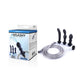 Excellent Power Hydro Series-Spashy 3 Butt Plugs With Hose Kit