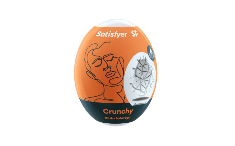Satisfyer Masturbator Eggs Bubble/Crunchy/Fierce/Naughty/Riffle/Savage 1 or 3 Pc