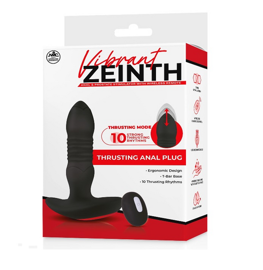 Excellent Power Vibrant Zeinth Thrusting Plug and Remote Control