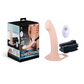 Excellent Power Erection Agents 9.5" Hollow Vibration with Remote Control Flesh