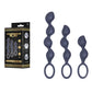 Excellent Power | Progressive Play 3 In 1 Silicone Butt Plug Kit Set In Black