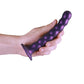 Shots Toys | OUCH! Beaded G-Spot Dildo - 6.5" / 16.5 cm - Metallic Purple