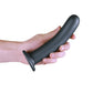 Shots Toys | OUCH! Smooth G-Spot Dildo - 7" / 17 cm - Gun Metal