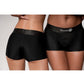 Shots Toys | OUCH! Vibrating Strap-on Boxer - Black - Size M/L