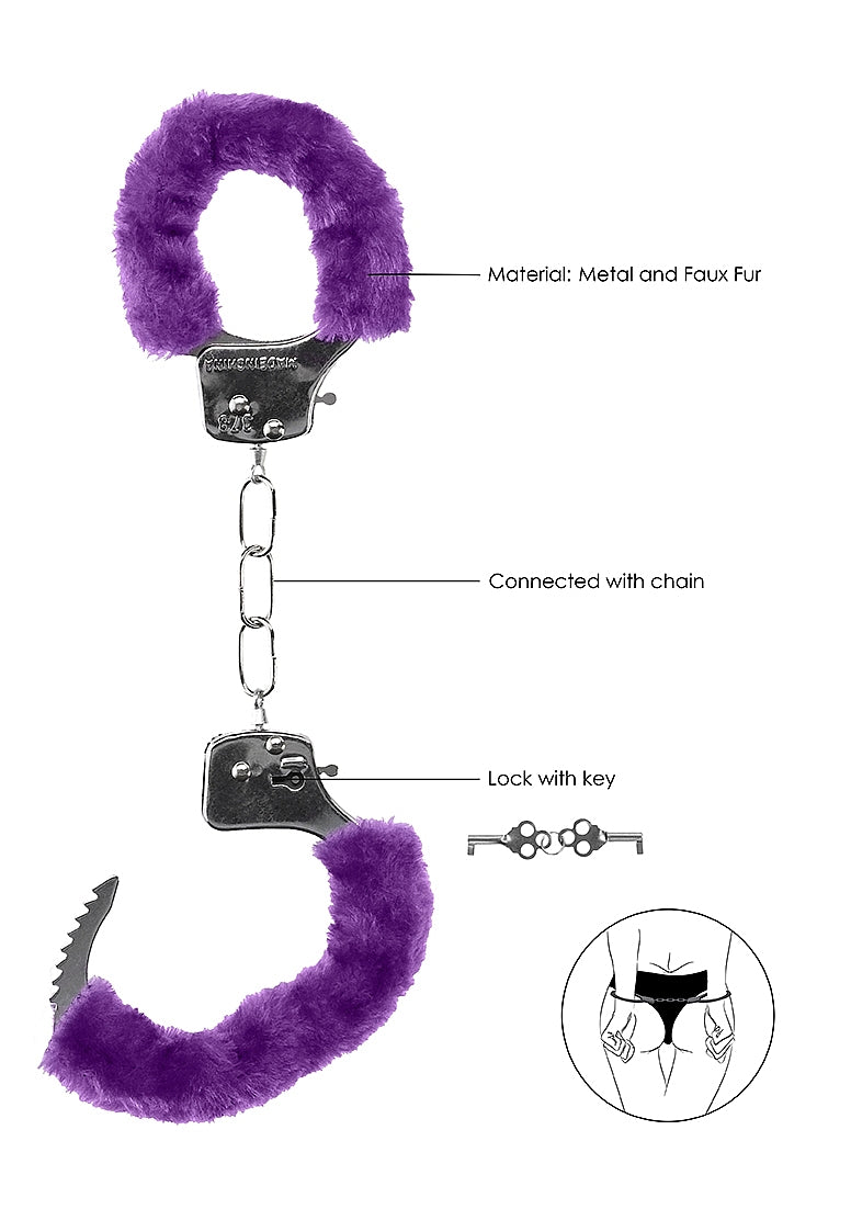 Shots Toys | OUCH! Pleasure Handcuffs Furry - Purple