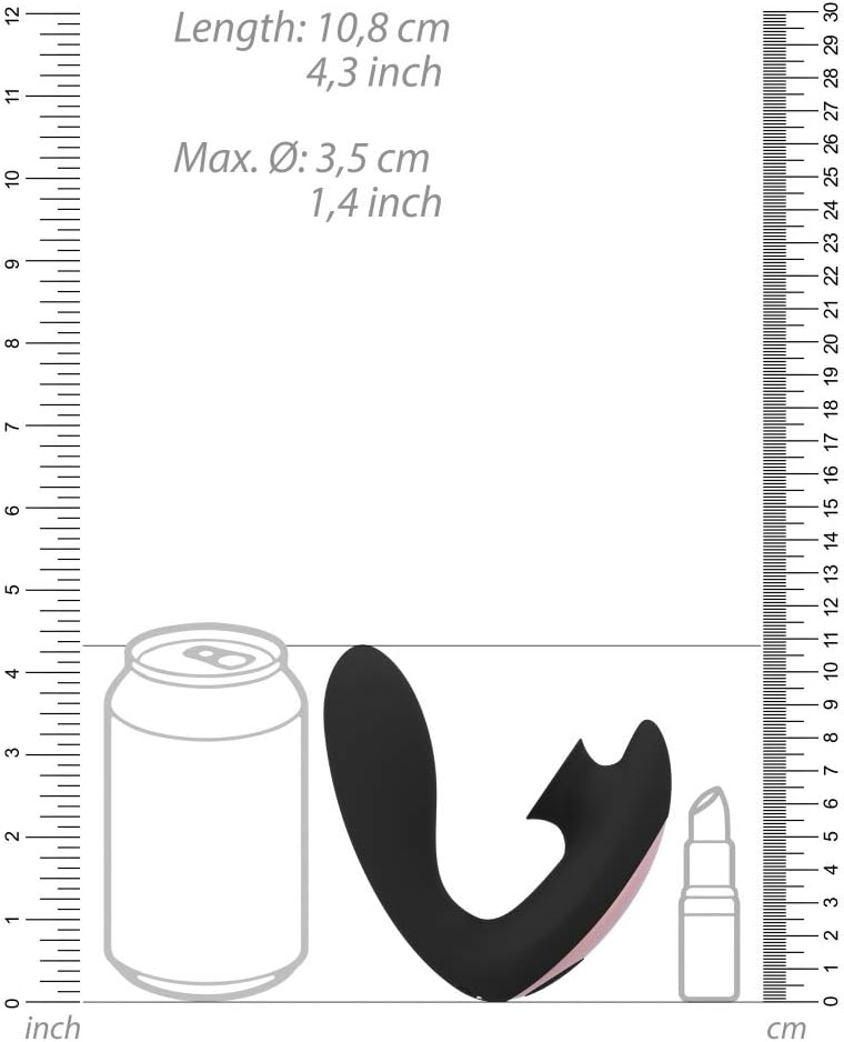 Irresistible Desirable G-Spot Vibrator Black