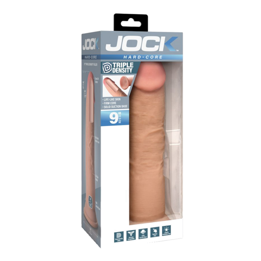 Curve Toys | JOCK Hard-Core 9" Triple Density Dildo