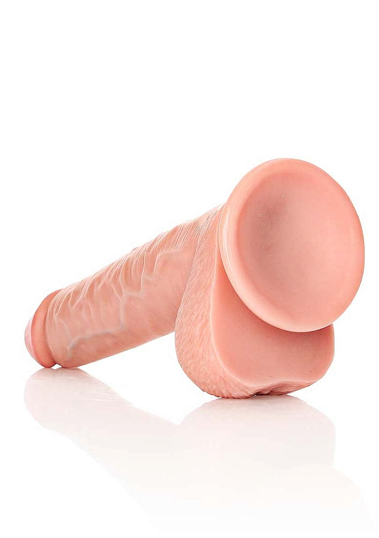 Shots Toys | REALROCK - 11" / 28cm Cock with Balls Regular Straight Dildo - Flesh