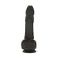 Naked Addiction 8.6” Silicone Rotating & Thrusting Vibrating Dildo with Remote - Noir