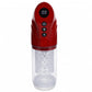 Shots Toys | PUMPED Strokemate - Sucking Rotating Thrusting Auto Masturbator Pump Metallic Red