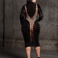 Le Desir Shade - Shade - Carme XI - Dress with Turtleneck Black Size OSX