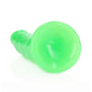 Shots Toys | REALROCK 28cm Slim Glow in the Dark Neon - Green (10") Dildo Dong