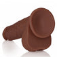 Shots Toys | REALROCK Straight Realistic Dildo with Balls - Brown 23cm (9") Dong