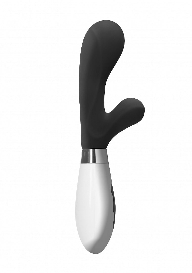 Shots Toys | Luna Artemis Rechargeable 10 Speed Rabbit Vibrator Black