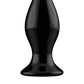 Shots Toys | Stretchy - Glass Vibrator With Suction Cup and Remote - Black