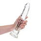 Shots Toys | REALROCK 29cm Realistic Slim Crystal Clear Dildo - Translucent (11") Dong