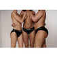Shots Toys | OUCH! Vibrating Strap-on Hipster - Black - Size M/L