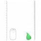 Shots Toys | LOVELINE ErgoDrop - Hand Massager Droplet Shaped Vibrator - Green