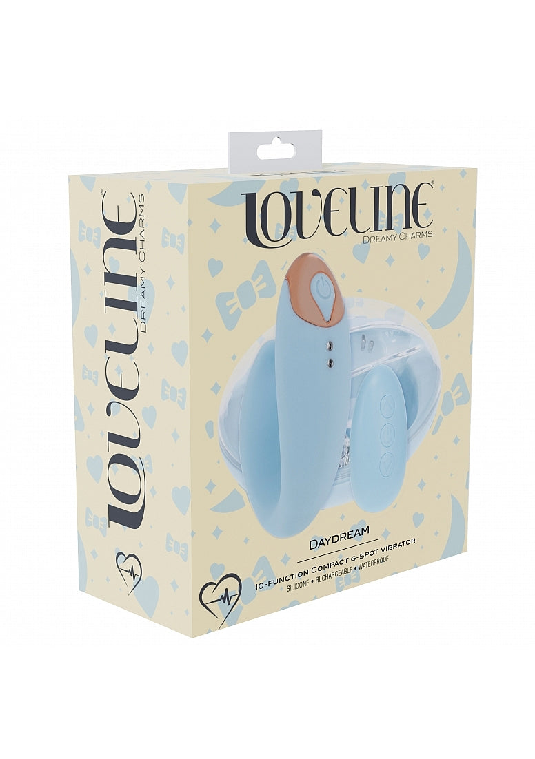 Shots Toys | LOVELINE Daydream - Remote Control 2in1 G-Spot and Clitoral Vibrator - Blue